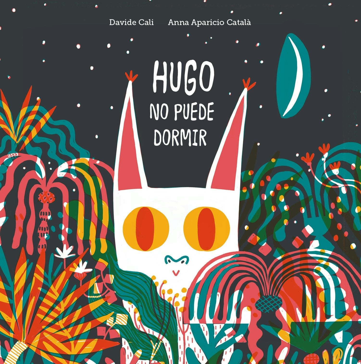 Book cover image for Hugo no puede dormir ISBN: 9788418133053